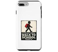 Mese internazionale della passeggiata verso la scuola Custodia per iPhone 7 Plus/8 Plus