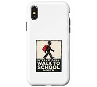 Mese internazionale della passeggiata verso la scuola Custodia per iPhone X/XS