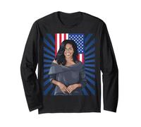 Mese Patriottico della Storia delle Donne di Michelle Obama Maglia a Manica