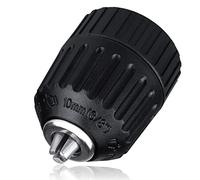 Mesee 0.8-10mm Capacità Keyless Drill Chuck 3/8 ''-24UNF Mount Thread Impact Chuck Adapter Converter Quick Release Electric Drill Conversione Tool Accessorio
