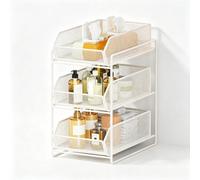 Mesh 2-Tier Pull-Out Under-Sink Organizer for Kitchen and Bathroom | Wavensylvo carbon steel mesh structure,slide-out pull-out basket design, strong load bearing,maximizes space