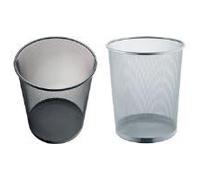 Mesh a cesto di carta elitù, realizzata in metallo metallico, 15 litri, polvere nera, diametro: 265 mm, altezza: 280 mm - 1 pe NEW