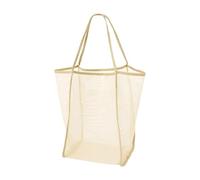 Mesh Beach Bag - Grande borsa estiva per viaggi e vacanze | Borsa trasparente traspirante per campeggio, pic-nic, parco acquatico, piscina, viaggi sul lago | Organizzatore di mano a spalla all'aperto