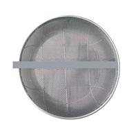 mesh del suolo, Maglia rotonda for setaccio for terreno da giardino, dimensioni multiple(Diameter 42cm [hole 2.5mm])