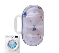 Mesh Laundry Bags, Washing Machine Protector, Bra Care Pouch, Ergonomic Underwear Washer, Zippered Holder, Durable Fabric Cleaning Accessory for Apartment Home Sports Travel