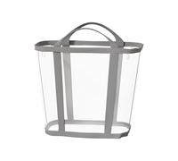 Mesh Laundry Basket - Breathable Large Capacity With Handle, Wall Mounted Foldable Mesh Hamper For Living Room, Clothes Hamper For Bathroom, Space Saving Organizer