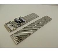 mesh milan massiccio bracciale orologi acciaio silver ansa 18 20 22 mm watch