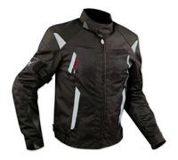 Mesh Motorbike Motorcycle Waterproof Armours Textile Touring Jacket Black M