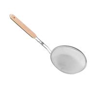 Mesh Skimmer Spoon - 16 Inch Kitchen Long Handle Skimmer | Stainless Steel Mesh Strainer - Multi Purpose Strainer for Vegetables Fruits Pasta Deep Frying Tea Coffee and Home Cooking