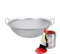 Mesh Stainless Steel Round Sifter - Fine Mesh Filter | Honey Funnel Filter | Stainless Steel Round Sifter | Fine Mesh Paint Strainer with Handle for Glaze | Stainlêss Steêl Finê Mêsh Strainer