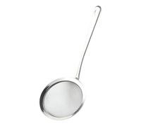Mesh Strainer Handle, Sieve Spoon Tool, Multi-Purpose Filter with Grip, Kitchen Accessory for Oil Baking Cooking, Sifter Gadget, Food Preparation Tool for Quinoa Egg Pasta Juice Flour Coffee