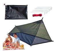 Mesh Tent Outdoors, Canopy Tent, Portable Foldable Enclosure House, Lightweight Waterproof Frame, Outdoor Shelter, for Backyard Porch Garden Balcony Use, 86.61x25.59x23.62in