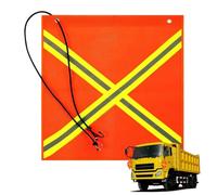 Mesh Warning Flag - 18x18 Inch Weather Proof Safety Flag