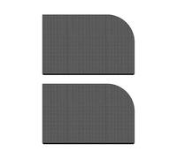 Mesh Window Covers, 2 Pieces UV, Car Sun Shade, Premium Car Window Covers for Travel Camping Long Driving Parking Summer Family Trip Vacation Road Trip Urban Highway Outdoor Adventure