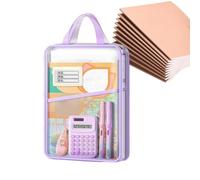 Mesh Zipper Bags - A4 Reusable Portable File Pouches