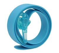 MESHIKAIER Unisex Uomo Donna Cintura in Silicone + Fibbia Plastica