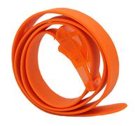 MESHIKAIER Unisex Uomo Donna Cintura in Silicone + Fibbia Plastica (Arancia)