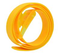 MESHIKAIER Unisex Uomo Donna Cintura in Silicone + Fibbia Plastica (Giallo)