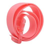 MESHIKAIER Unisex Uomo Donna Cintura in Silicone + Fibbia Plastica (Pink)