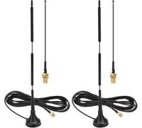 Meshnology 2 tasti Mesh 868 MHz Lora Antenna 10 dBi Gain Outdoor Long Range Magnetic Base Antenna 29 cm Omni SMA Male per ESP32 LoRa V3 & V4 Development Board LoRa Module with 10 cm Extension Cable