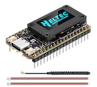 Meshnology ESP32 LoRa V4 Dev Board, modulo LoRa migliorato ESP32-S3 LoRa WiFi Bluetooth 2MB PSRAM 16MB Flash 863-928MHz Antenna Display OLED Supporta GPS e Solare per Arduino Meshtastic LoRaWAN IOT