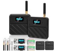 Meshnology LoRaWAN - Set di 2 schede di sviluppo ESP32 LoRa V3 con antenna da 915 MHz + batteria da 3000 mAh + custodia Meshtastic, ESP32-S3 SX1262, display OLED WiFi Bluetooth integrato per Arduino