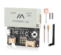 Meshnology Wio Tracker L1 E-Ink - Scheda di sviluppo con display da 2,13" SX1262 nRF52840 per AR Duino Meshtastic LoRa, BLE 5 GPS GNSS, supporta la batteria di tipo C e la ricarica solare (display