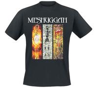 Meshuggah Destroy, Erase, Improve XXV Uomo T-Shirt Nero 100% Cotone Regular