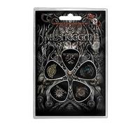 Meshuggah Plectrum Pack Musical Deviance Band Logo Ufficiale 5 Pack Guitar Picks