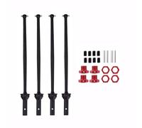 Mesimsple Acciaio Fireteam 6S BLX albero di trasmissione e ruota esagonale mozzo per Arrma 1/7 Fireteam anteriore posteriore CVD albero di trasmissione parte aggiornamenti