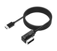 MESINURS Cavo adattatore AUX AMI MMI 3G+ Type-C per Audi A3 A4 A5 A6 A8, interfaccia audio USB-C compatibile con 15/16/17 Pro Max, Galaxy, Google Pixel