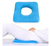 MESINURS Cuscino a forma di ciambella, anti-decubito, cuscino per allattamento post-operatorio a pressione per allattamento, per anziani, disabili, incinte (38,1 x 38,1 cm, quadrato)