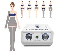 MESIS PressoMedical 1.0 FOUR4 a 4 camere d'aria Pressoterapia Medicale: dotazione Pro (con 2 gambali, Kit Slim Body ed 1 bracciale)