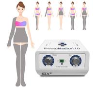 MESIS PressoMedical 1.0 SIX a 6 camere dotazione PRO (con 2 gambali, 1 fascia addominale/glutei ed 1 bracciale| Pressoterapia Linfodrenaggio