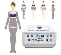 MESIS PressoMedical 6.0 FOUR4 a 4 camere d'aria Pressoterapia Medicale: dotazione Complete (con 2 gambali + Kit Slim Body + 2 Bracciali)
