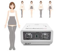 MESIS Pressoterapia professionale e da casa PressoMassaggio Plus+ SIX6 (con 2 gambali e Kit Slim Body) Pressoterapia Linfodrenaggio | Dotazione ADVANCE