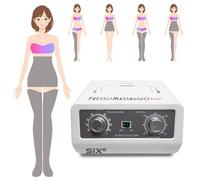 MESIS Pressoterapia professionale e da casa PressoMassaggio Plus+ SIX6 (con 2 gambali e Kit Slim Body) Pressoterapia Linfodrenaggio | Dotazione ADVANCE