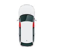 MESKEL Coprisole Auto per Ford per Focus per Sedan MK3 2010-2018 per Parasole Magnetico Personalizzato per Finestrino Dell'auto di Terza Generazione(2Pieces Front)