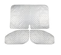 MESKEL Coprisole Auto per Ford per Transit per Custom MK8 Set Parasole per Auto Foglio Alluminio Protezione Solare con Ventose - UV Isolamento Termico