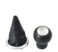 MESKEL Gear Shifter Manopola Auto Pomello Del Cambio A 5 Marce Per Auto Boccola Della Leva Copertura Antipolvere Per Suzuki Per Swift 2005-2010 S-Cross SX4 ALTO(D-Dumb-Black-line)