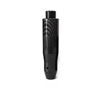 MESKEL Gear Shifter Manopola Auto Pomello Del Cambio Automatico In Metallo Per Auto Pulsante Leva In Alluminio Lunga Testa Per La Maggior Parte Delle Trasmissioni Automatiche(145mm carbon)