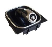 MESKEL Gear Shifter Manopola Auto Pomello Del Cambio Con Leva A 5 E 6 Velocità Per Per Golf 5/6 MK5/6 Manuale(5-Speed-white-line)