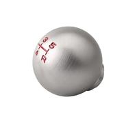 MESKEL Gear Shifter Manopola Auto Pomello Del Cambio In Alluminio A Forma Sfera A 5/6 Velocità Per Civic City FD2 FN2 EP3 DC2 DC5 M10*1,5(5 speed-silver)