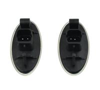 MESKEL Indicatore Laterale Per Citroen Per C1 C2 Per C3 Per C5 C6 Coppia Led Indicatori Di Direzione Dinamici Luce Di Posizione Laterale Luce Lampeggiante Sequenziale(Dynamic Smoked)