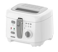 Mesko MS4908G Friggitrice con olio, 2,5 litri di grasso, elettrica, piccola, termostato regolabile, serbatoio dell'olio antiaderente rimovibile, filtro antiodore 1800 W, nero