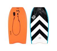 MESLE Bodyboard Bambini e Adulti Speed Skin con Leash, Tavola da Surf per Principianti e Avanzati, Surfboard per Mare, Spiaggia, Piscina, Boogie Board