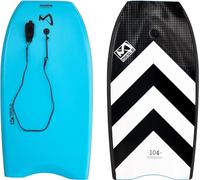 MESLE Bodyboard Bambini e Adulti Speed Skin con Leash, Tavola da Surf per Principianti e Avanzati, Surfboard per Mare, Spiaggia, Piscina, Boogie Board