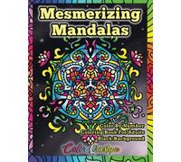 Mesmerizing Mandalas Color By Number Coloring Book For Adults BLACK BACKGROUND: Numbered For Relaxation, Meditation, and Anxiety Relief
