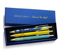 MESMOS Set di 3 penne Van Gogh, penna estetiche di lusso per diari e ufficio