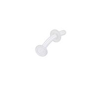 Mesnt Helix Piercing Cerchio1 Pezzi Anelli a Cerchio per Piercing al Naso dalla forma curva in Vetro